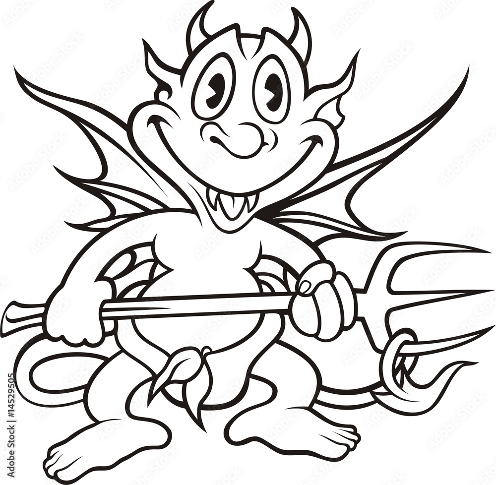 Fototapeta premium Little Devil