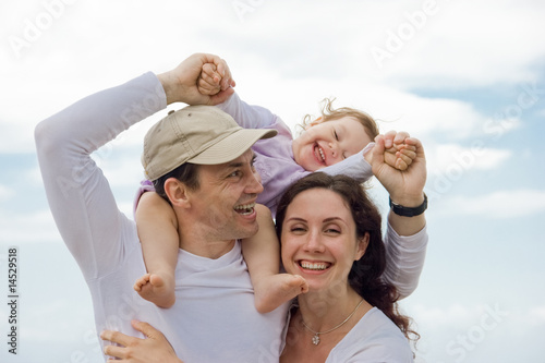 Cheerful family © pressmaster