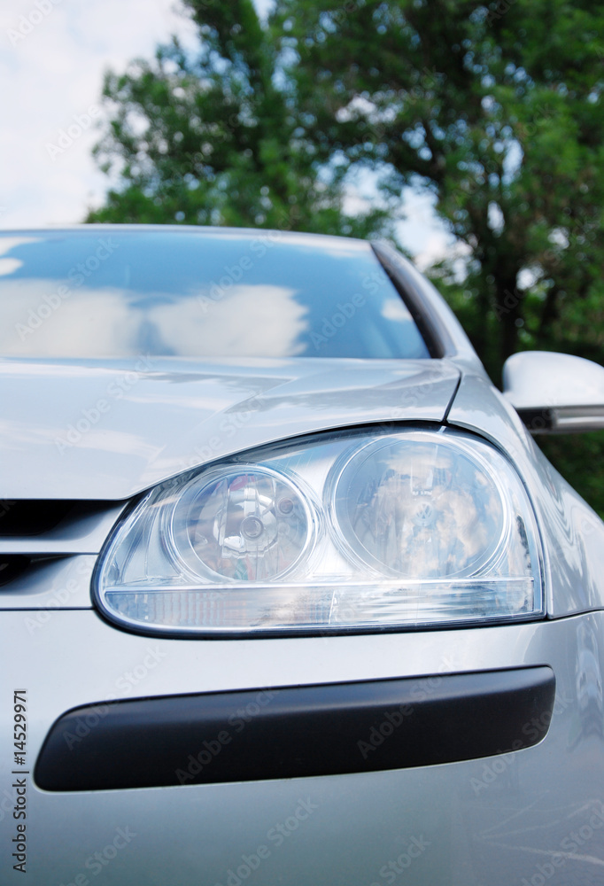 Obraz premium car head lamp