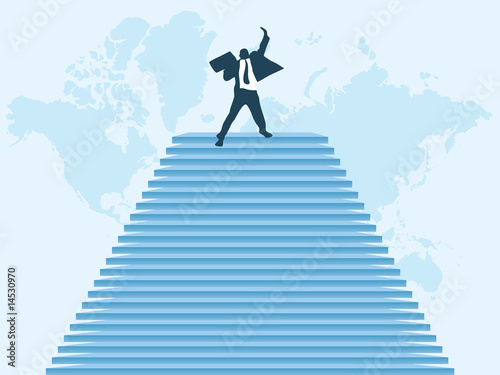 Metaphor of business success
