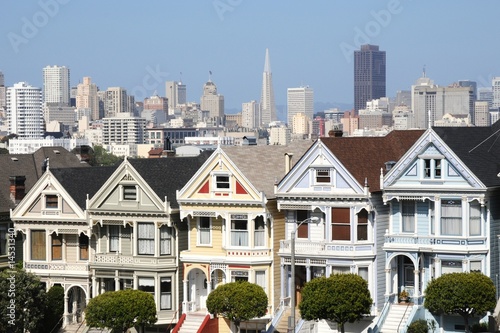 Alamos Square - The Painted Ladies, San Francisco (USA)