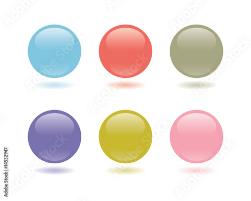 buttons pastel
