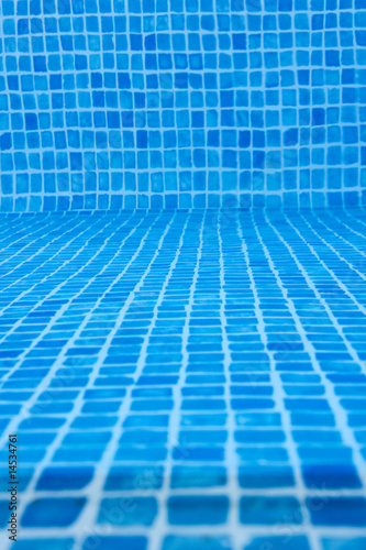 Texture from the bottom of a swimming pool
