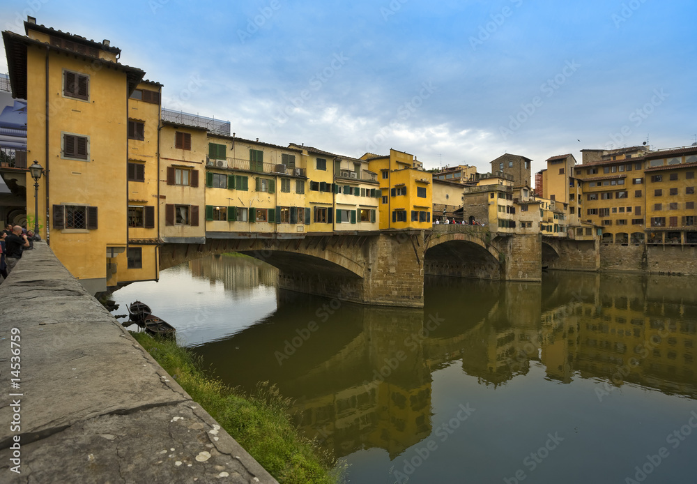 Ponte Vecchio, alte Brücke in Florenz