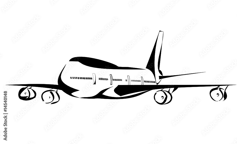 Avion en vol