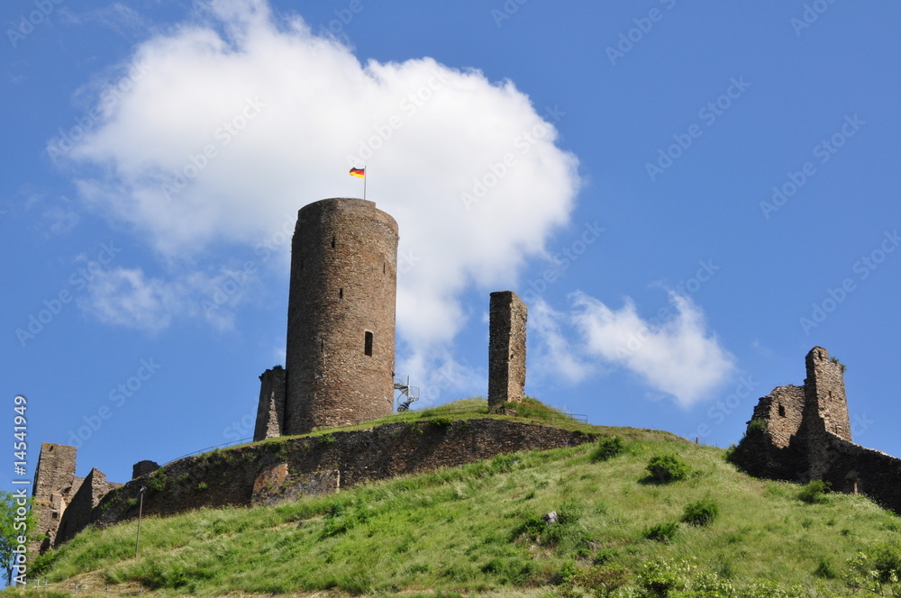 Burg (Löwenburg) in Deutschland (Monreal)