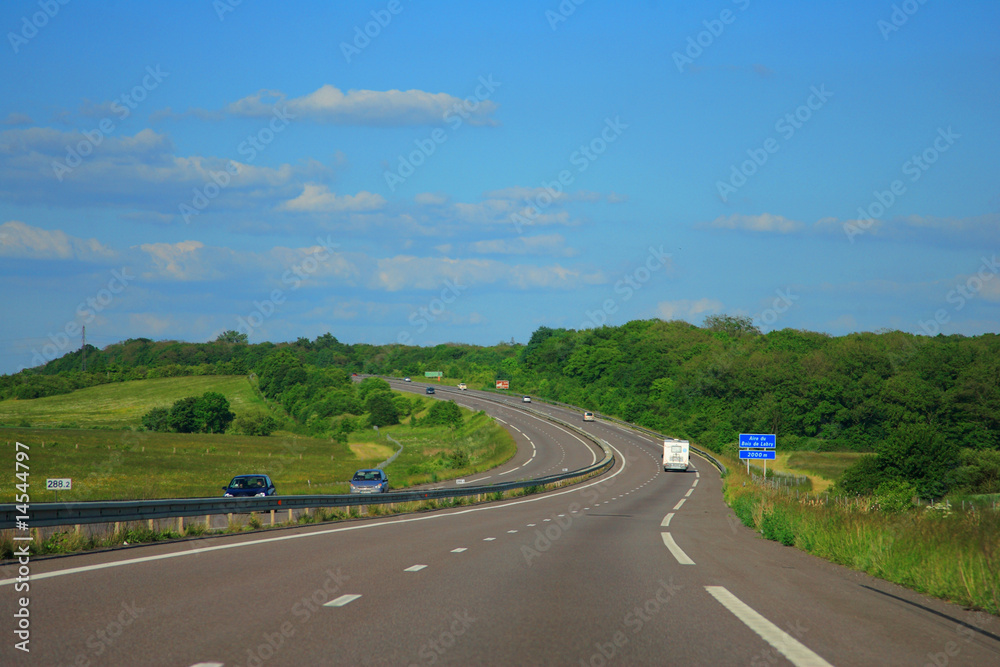 Fototapeta premium Droga krajowa