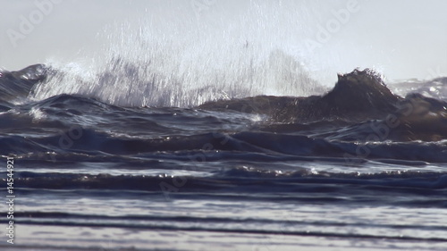 Jumping waves (blue)