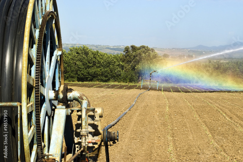 irrigatore agricolo photo