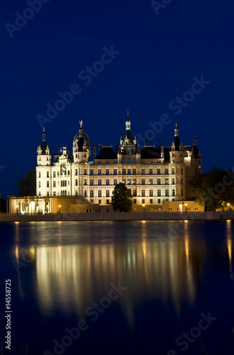 Schwerin at night © Jule_Berlin