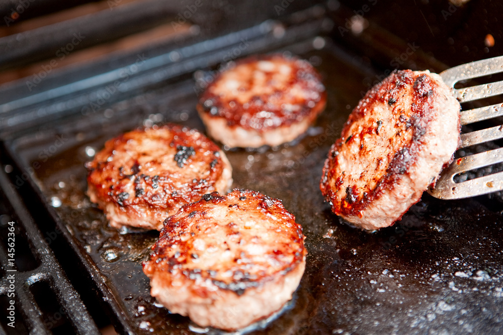 Barbecue burgers
