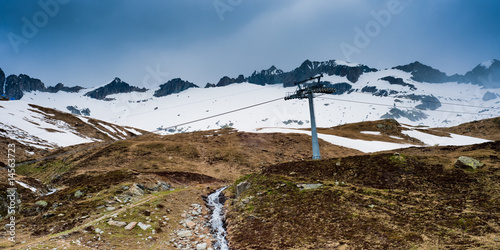 moody mountains on belalp