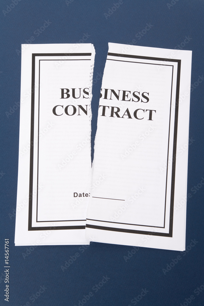 Cancel Business Contract Cancel Business Contract