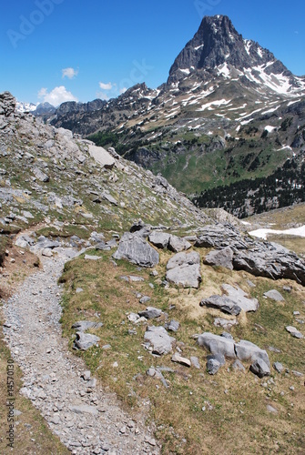 Le chemin de l'Ossau photo