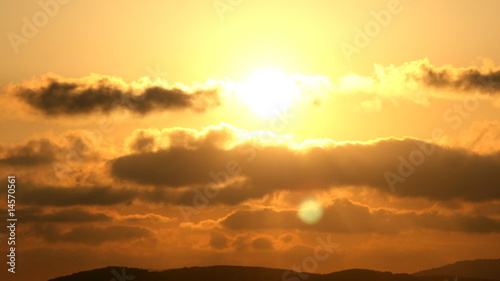 Sunrise over the Sea