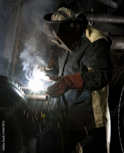 Factory welder