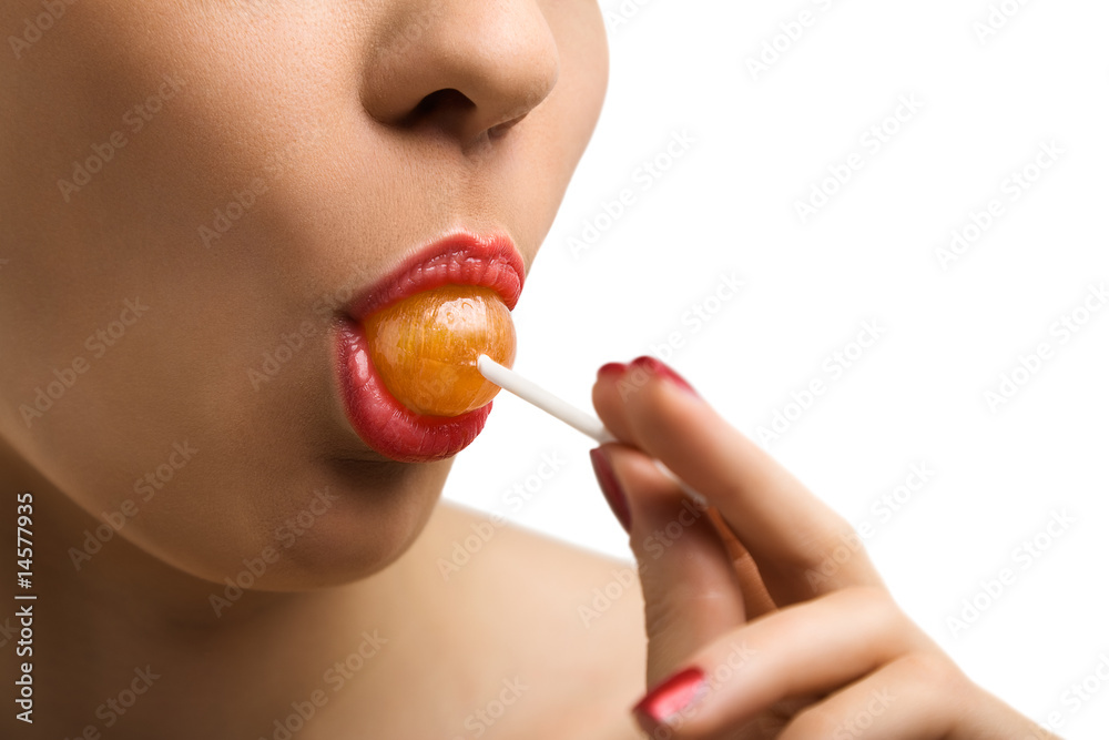 Girl and lollypop-5 Girl and lollypop-5