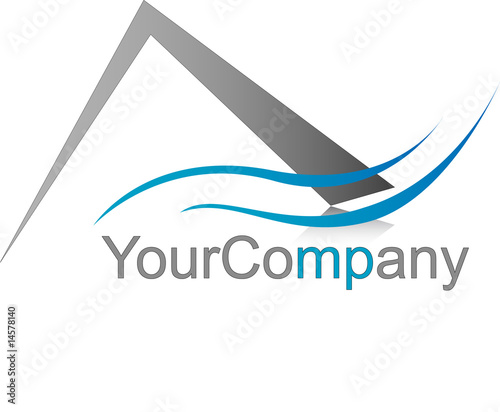 air / fluid / water company logo
