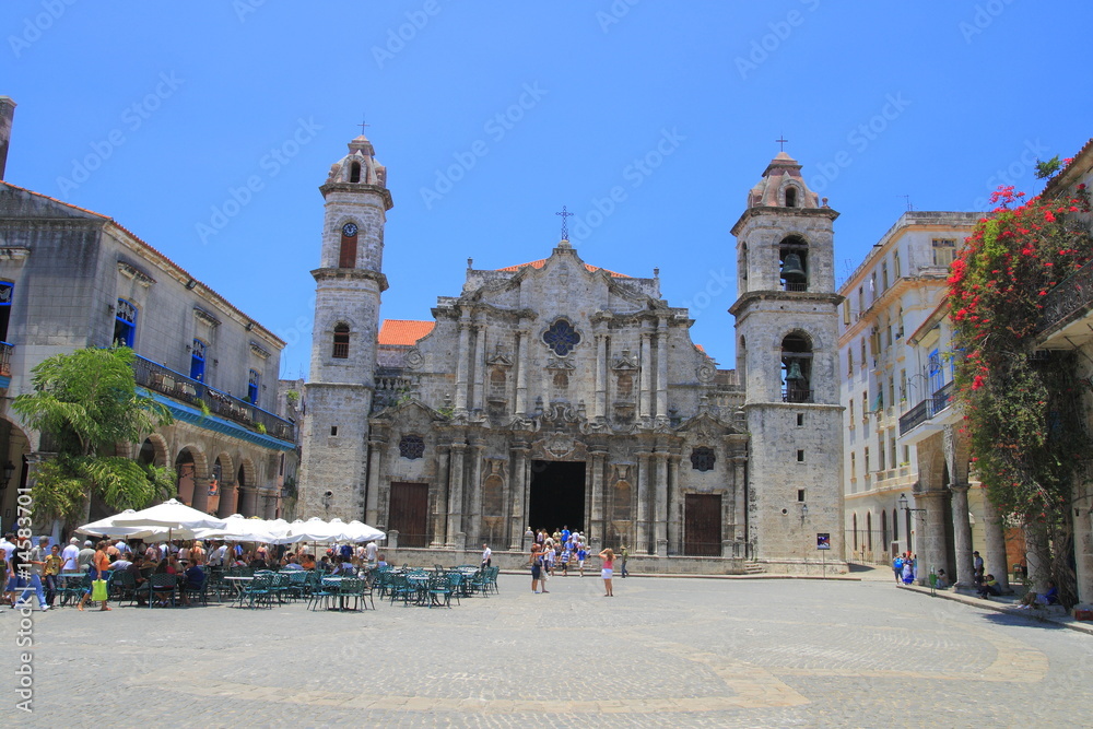 Obraz premium Kathedrale in Havana