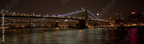 Obraz na płótnie Lumières à New York w salonie