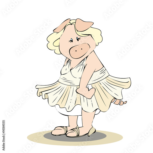 Marilyn pig
