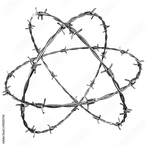 barbed wire