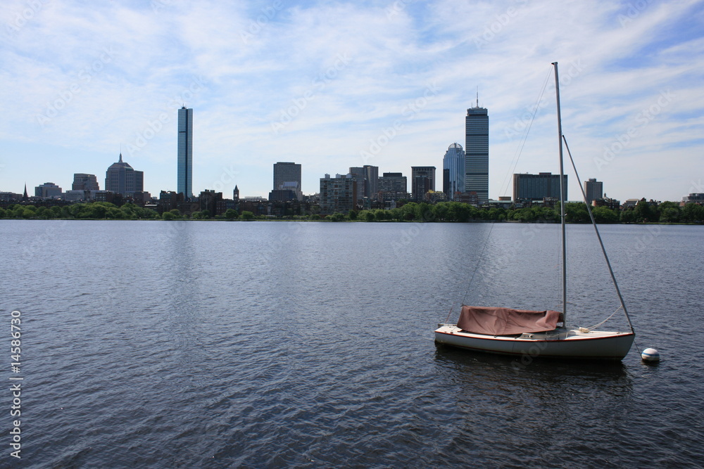 Naklejka premium Boston