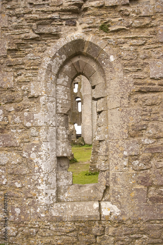 Window in Corfe castle