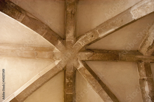 Ceiling detail in Lulworth castle