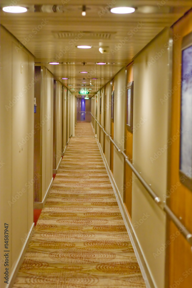 Corridor in Ship