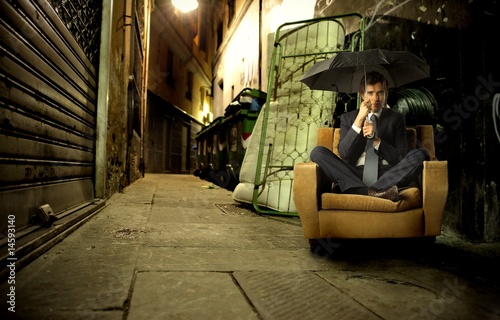 Obraz na płótnie homeless