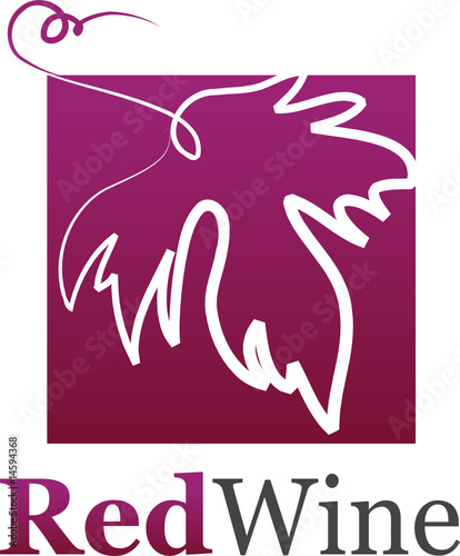 wine logo and icon