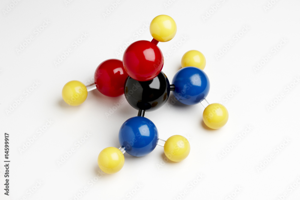 Obraz premium Molecule model