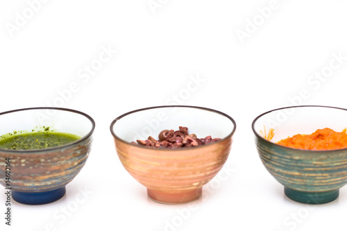 Tricolor Bowls