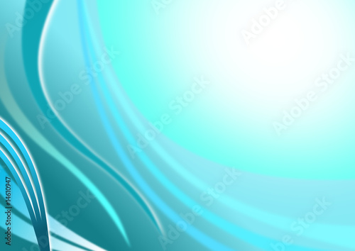 Linien und Welle als Design