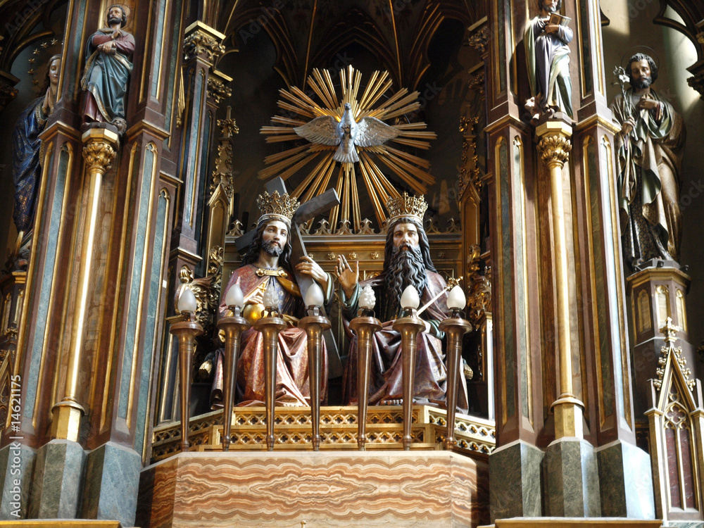 Obraz premium Cracow - The Holy Trinity Church