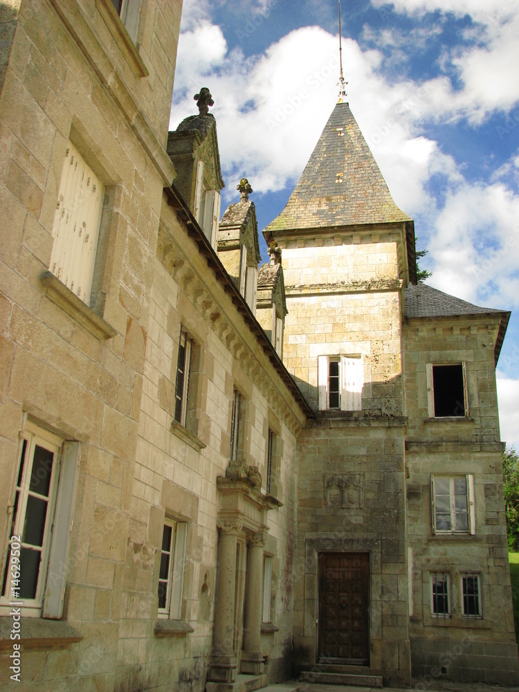 Château de Vassivière, en Limousin