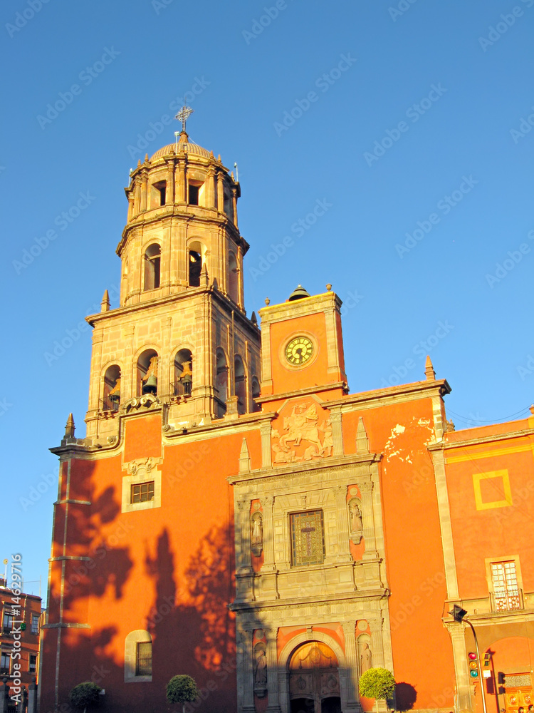 Convento de San Francisco in Queretaro, Mexico.