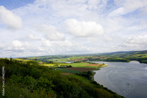 Fototapeta Naklejka Na Ścianę i Meble -  large view of a big river