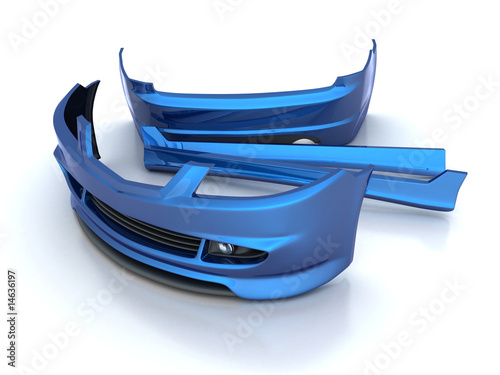 Obraz na płótnie sporting repair parts (blue)