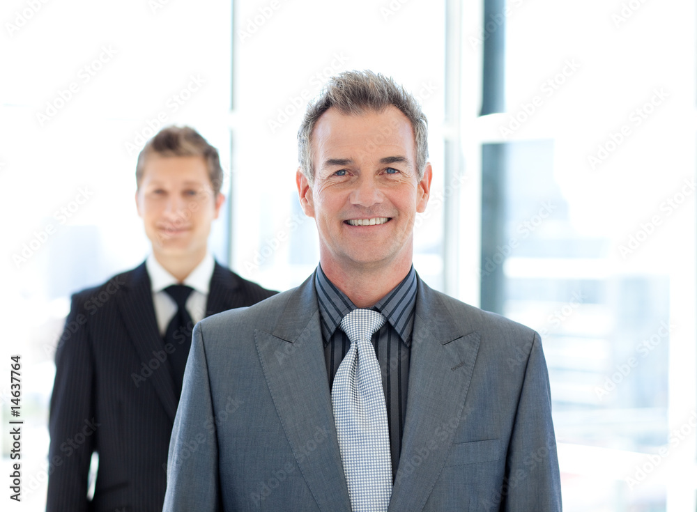 Portrait of a smiling senior businessman Portrait of a smiling senior businessman