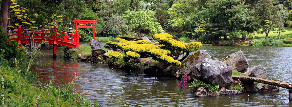 Poster de jardin avec Parc oriental 04 #14639192