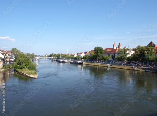 Donau in Regensburg