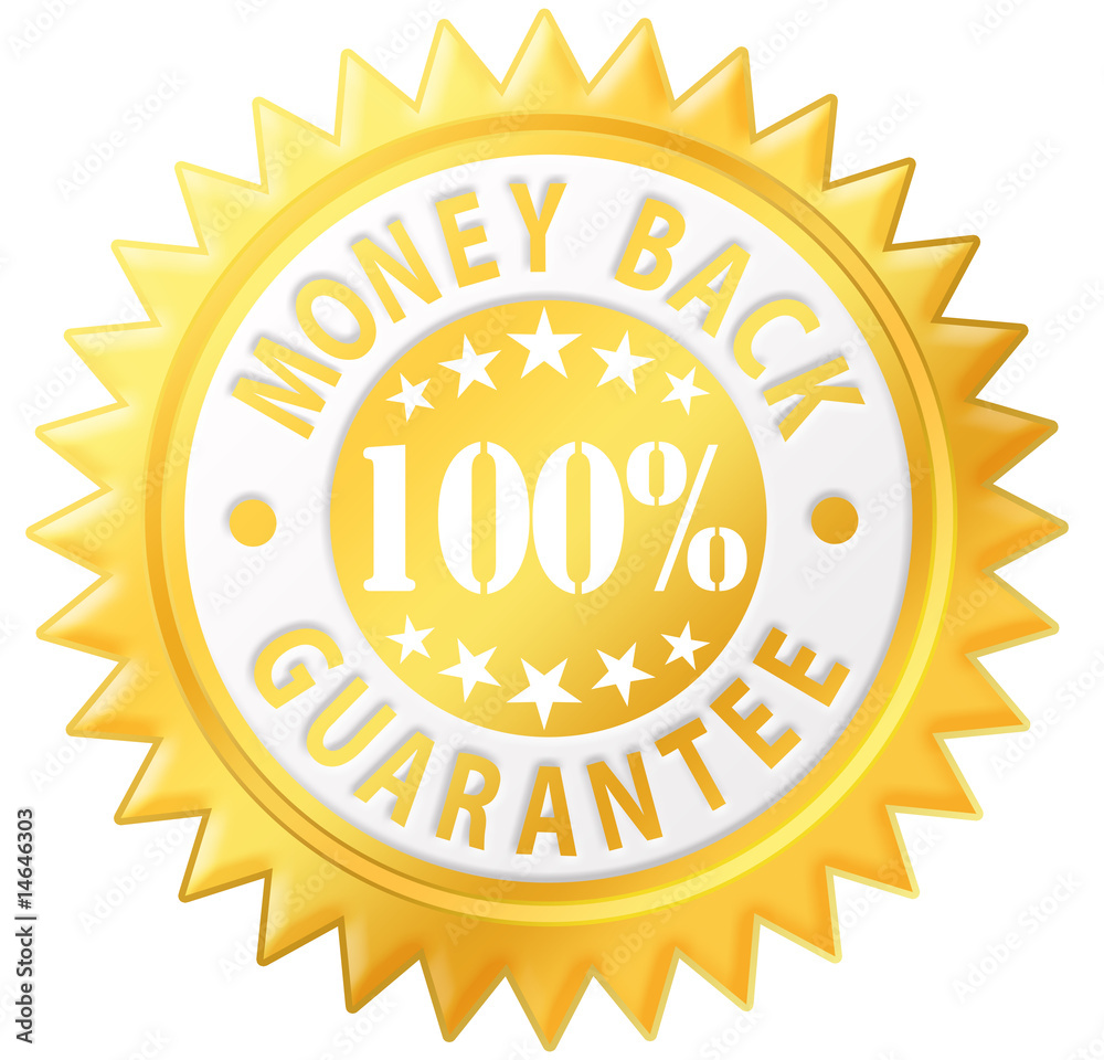 Money back guarantee (set 2) Money back guarantee (set 2)