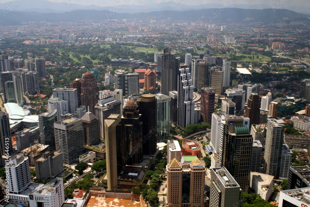 Kuala lumpur skyline