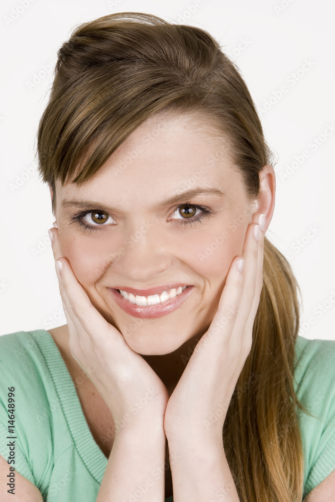 Beautiful young woman Beautiful young woman