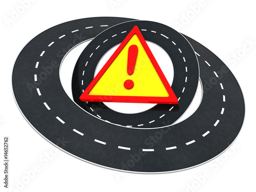 road warning