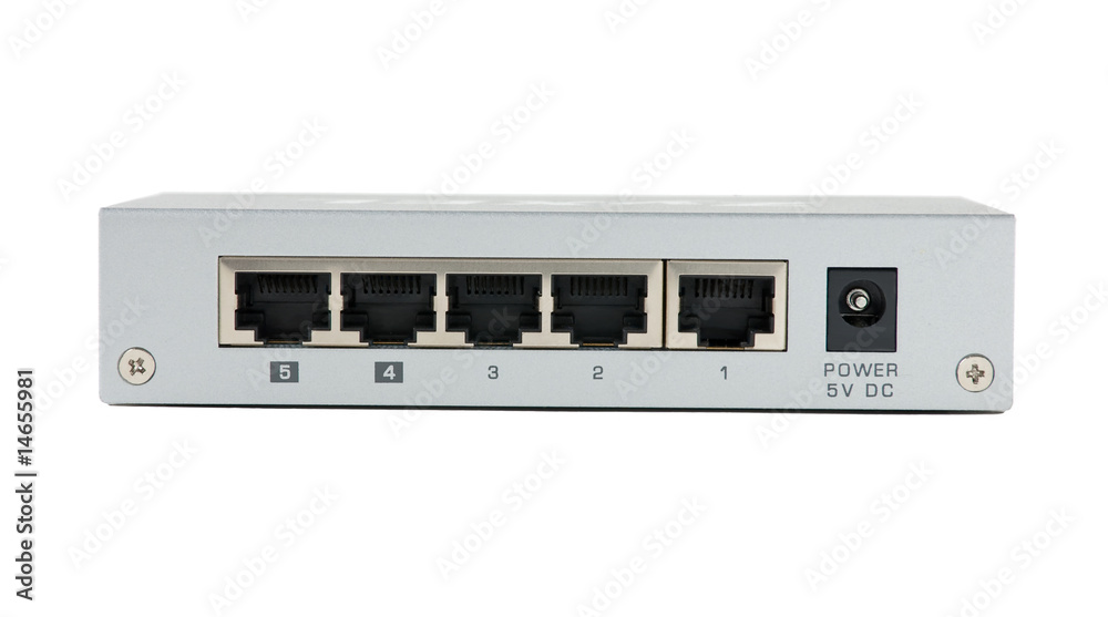 Fototapeta premium Network switch