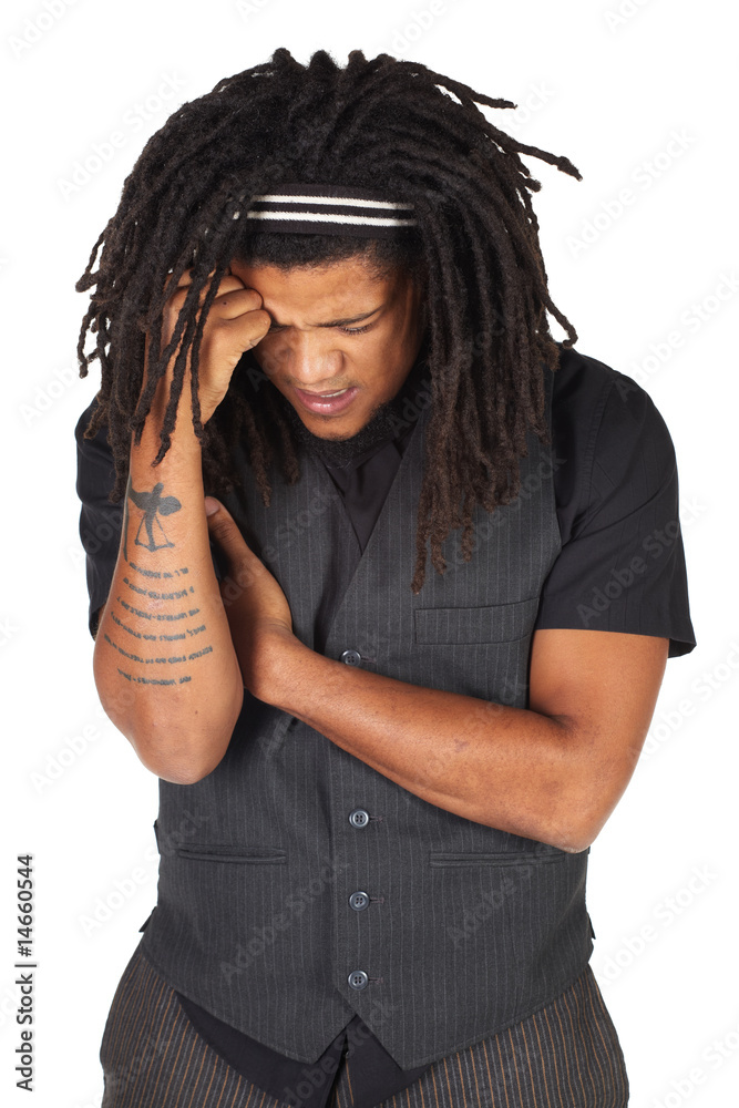 Handsome African businessman Handsome African businessman