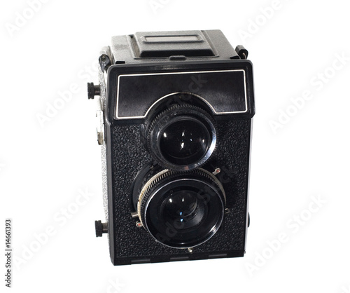 old black camera